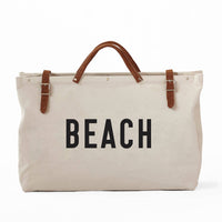 Beach Canvas Utility Bag