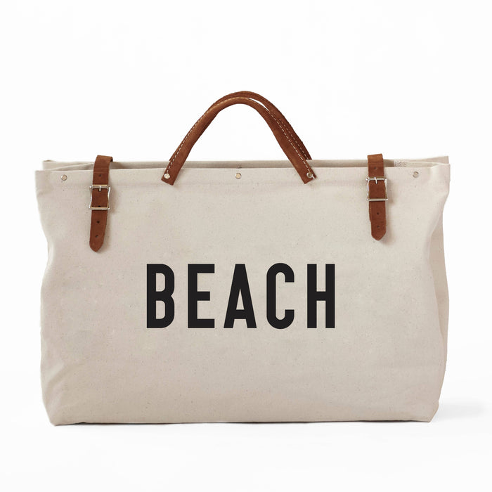 Beach Canvas Utility Bag