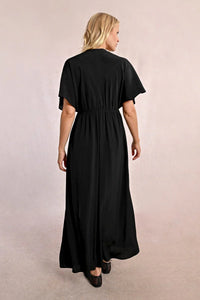 Molly Bracken Flowy Maxi Dress - Black