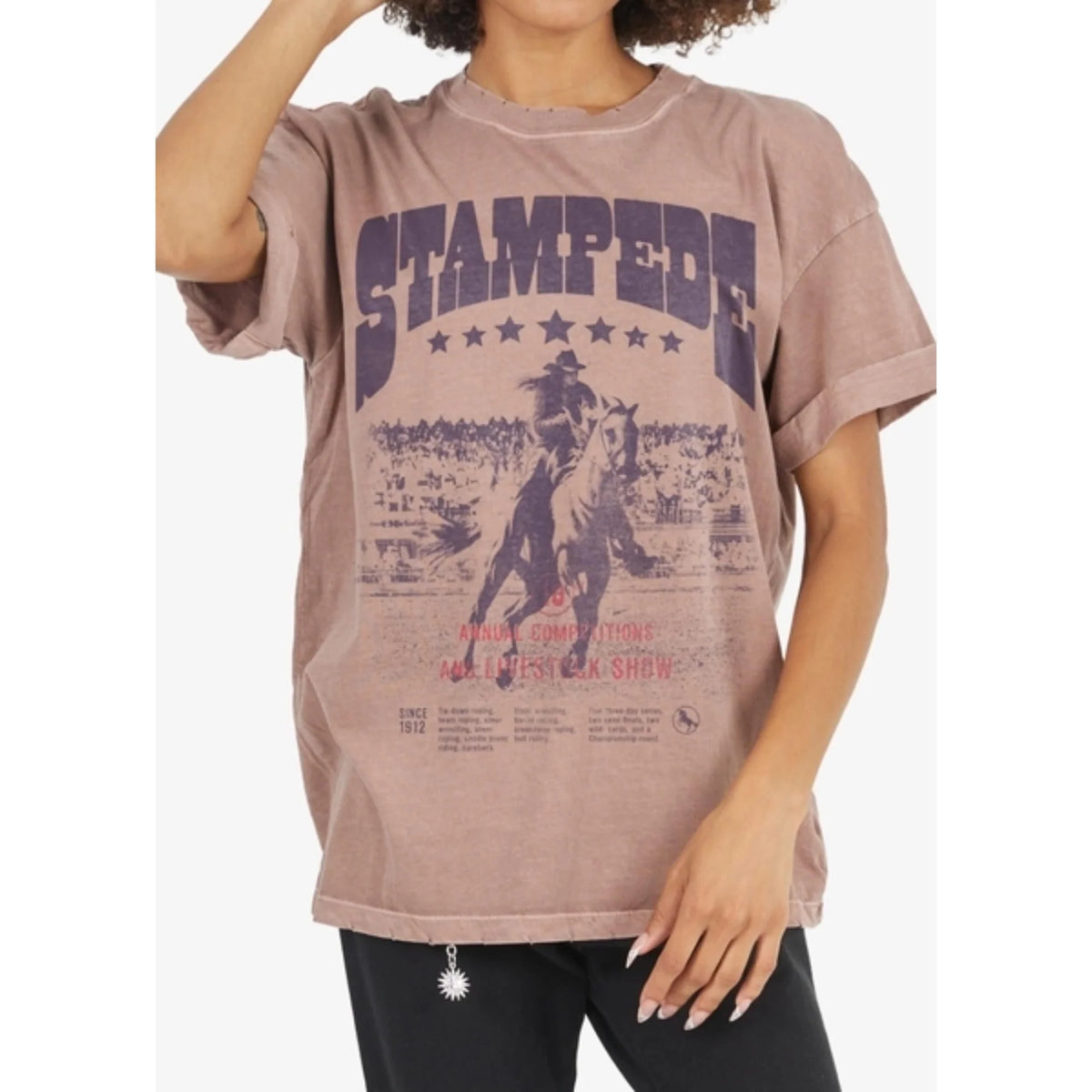 Girl Dangerous Stampede Poster Tee