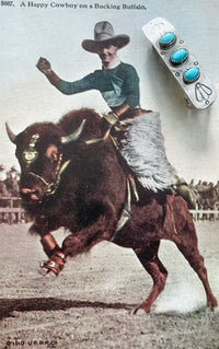 Wild Mane - Genuine Turquoise & Silver