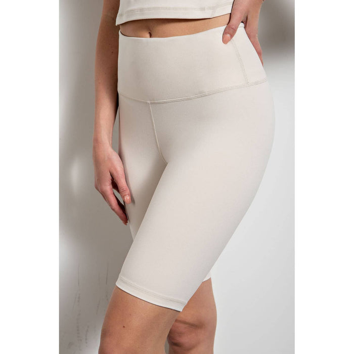 Biker Shorts- Pearl