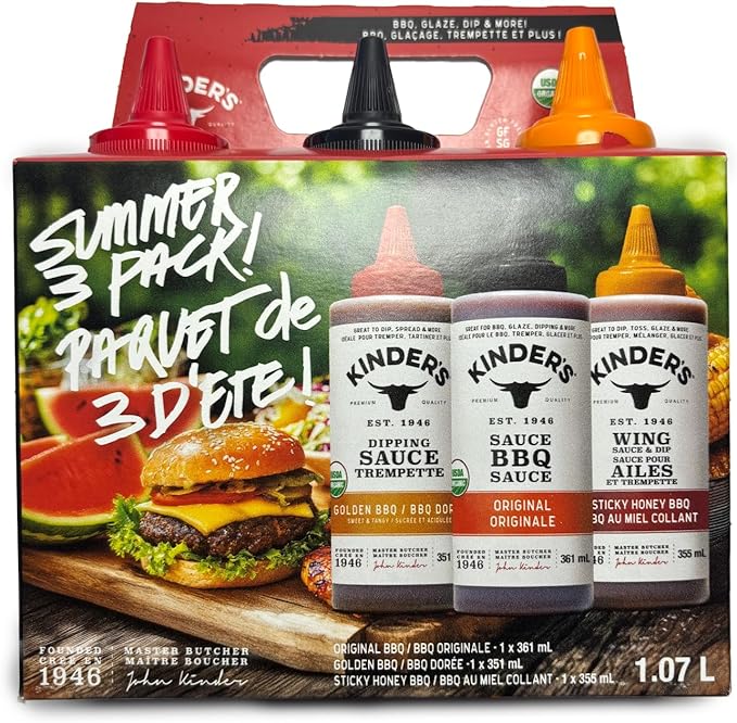 Kinder's Summer 3 pack