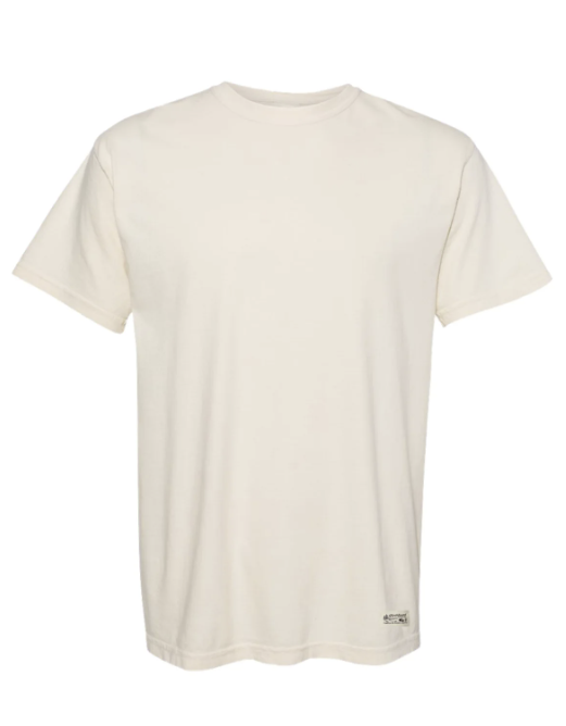 Northbound Supply Co Ivory Garment Dyed Tshirt
