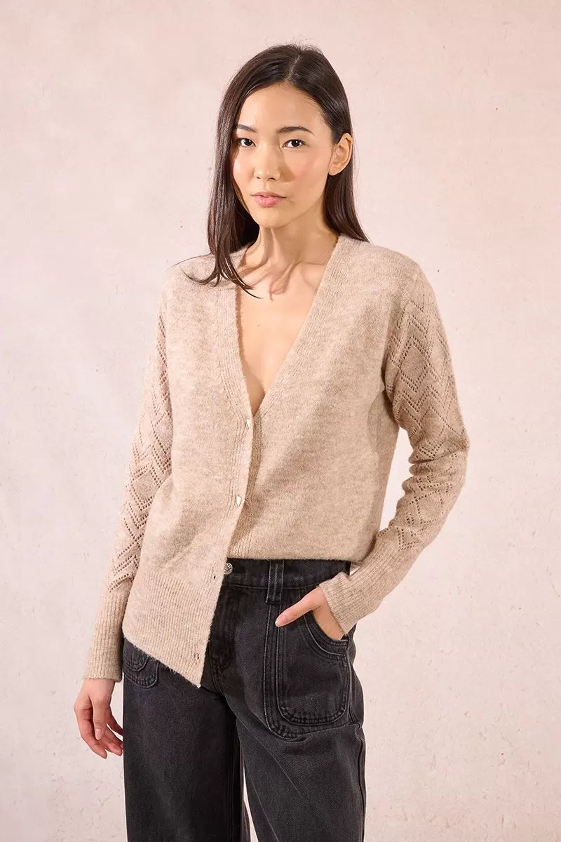 Ladies Knitted Cardigan