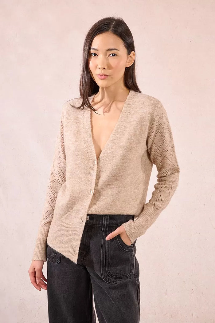 Ladies Knitted Cardigan
