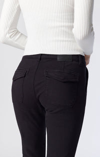 Mavi Ivy Black Twill Cargo Pants