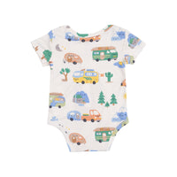 Angel Dear Short Sleeve Bodysuit-Friendly Campers