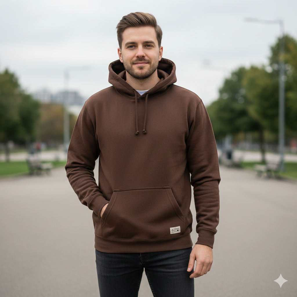 Northbound Supply Co Classic Hoodie - Chocolate