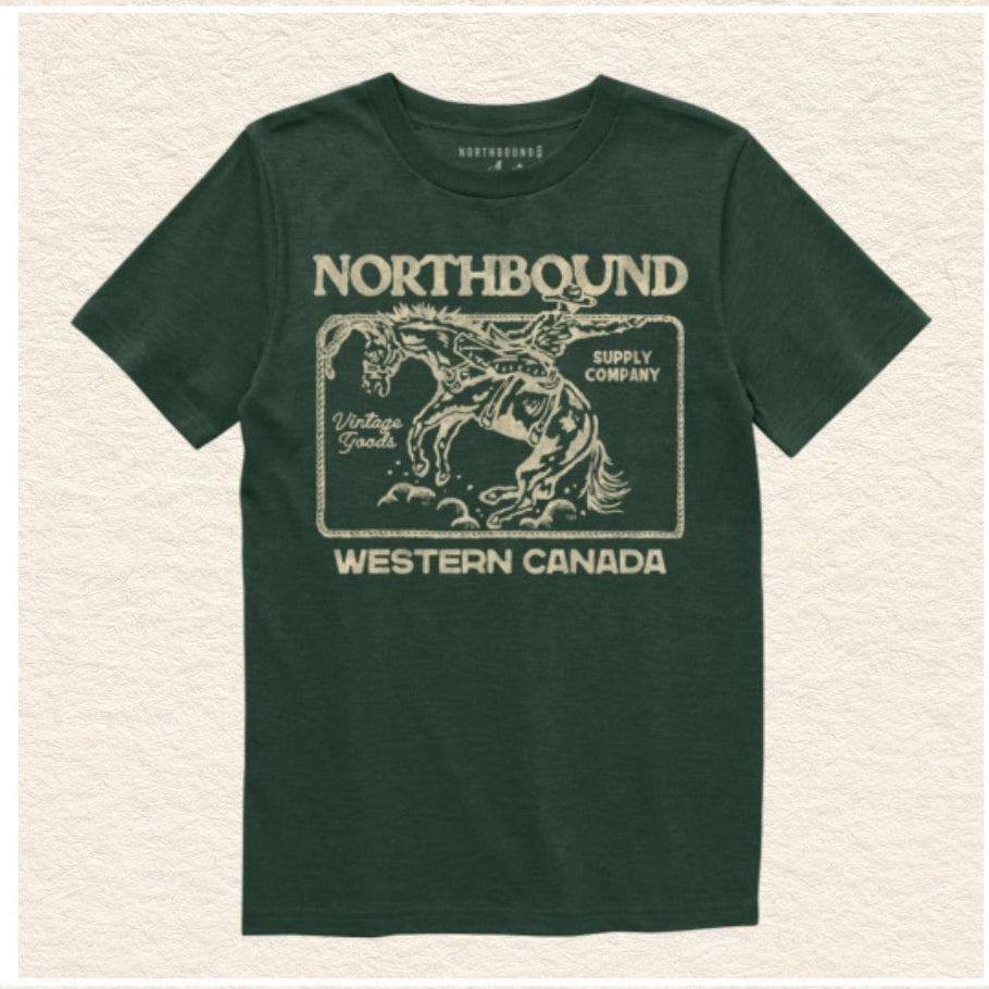 Northbound Supply Co Kids Western Canada T-Shirt