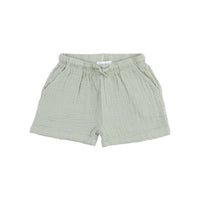 Angel Baby Shorts - Solid Muslin - Green