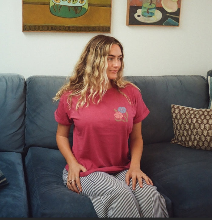Girl Dangerous Plant Good Seeds Tee