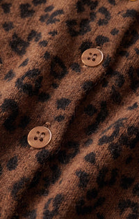 Z Supply Medina Cardigan - Leopard