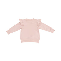 Angel Dear French Terry Ruffle Sweatshirt + Leggings - Daisy Pop