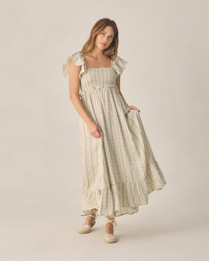 Rylee & Cru Francesca Dress - Blue Floral