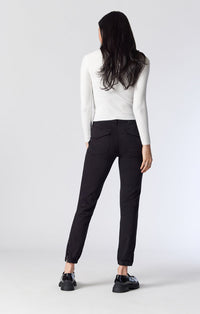 Mavi Ivy Black Twill Cargo Pants