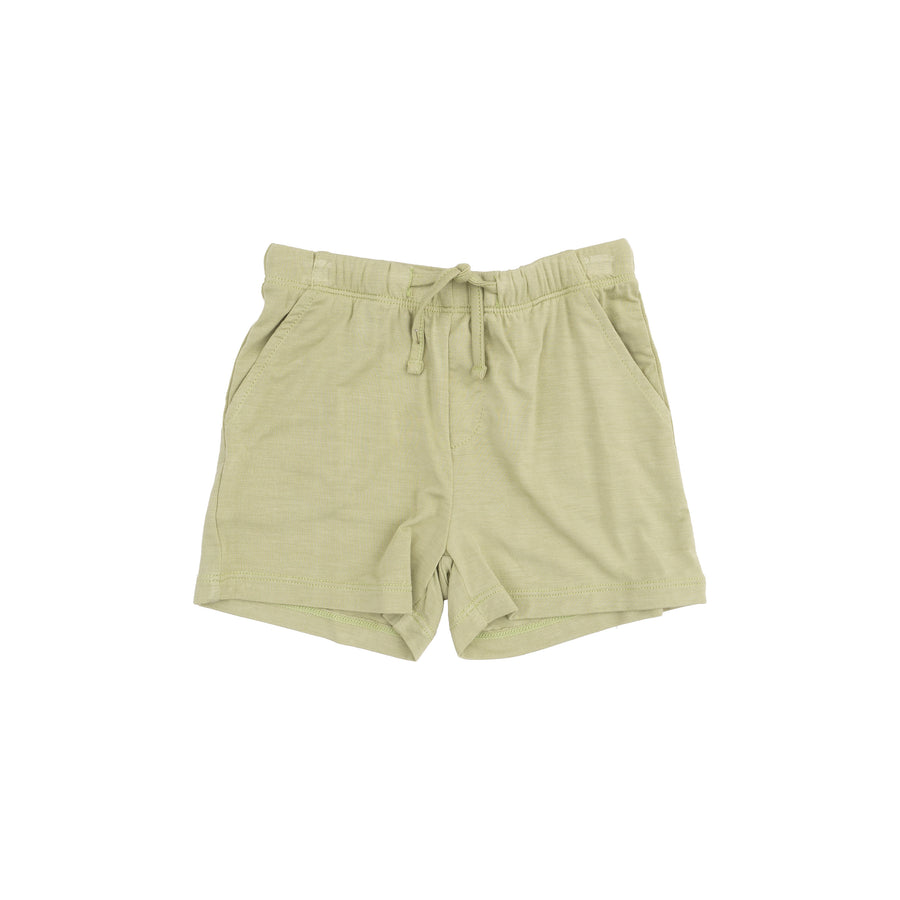 Angel Dear Crew Neck Tee and Short Set - Fishing Things Green