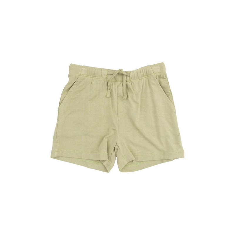 Angel Dear Crew Neck Tee and Short Set - Fishing Things Green
