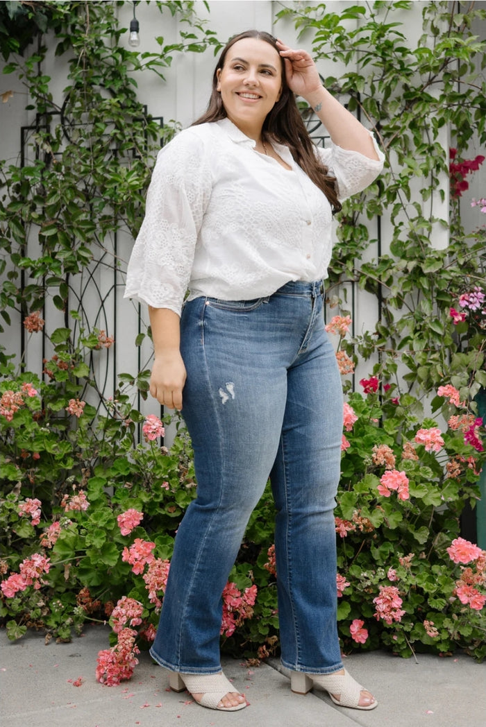 Judy Blue Jeans - Dark Wash 90's Straight Leg