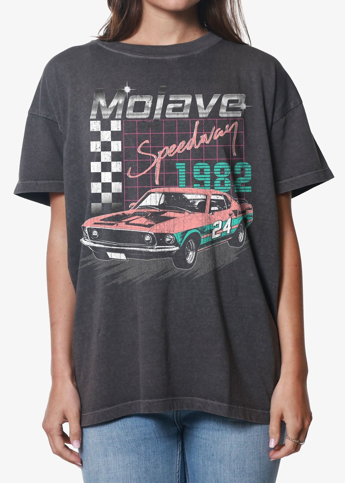 Mojave Speedway Oversized Tee