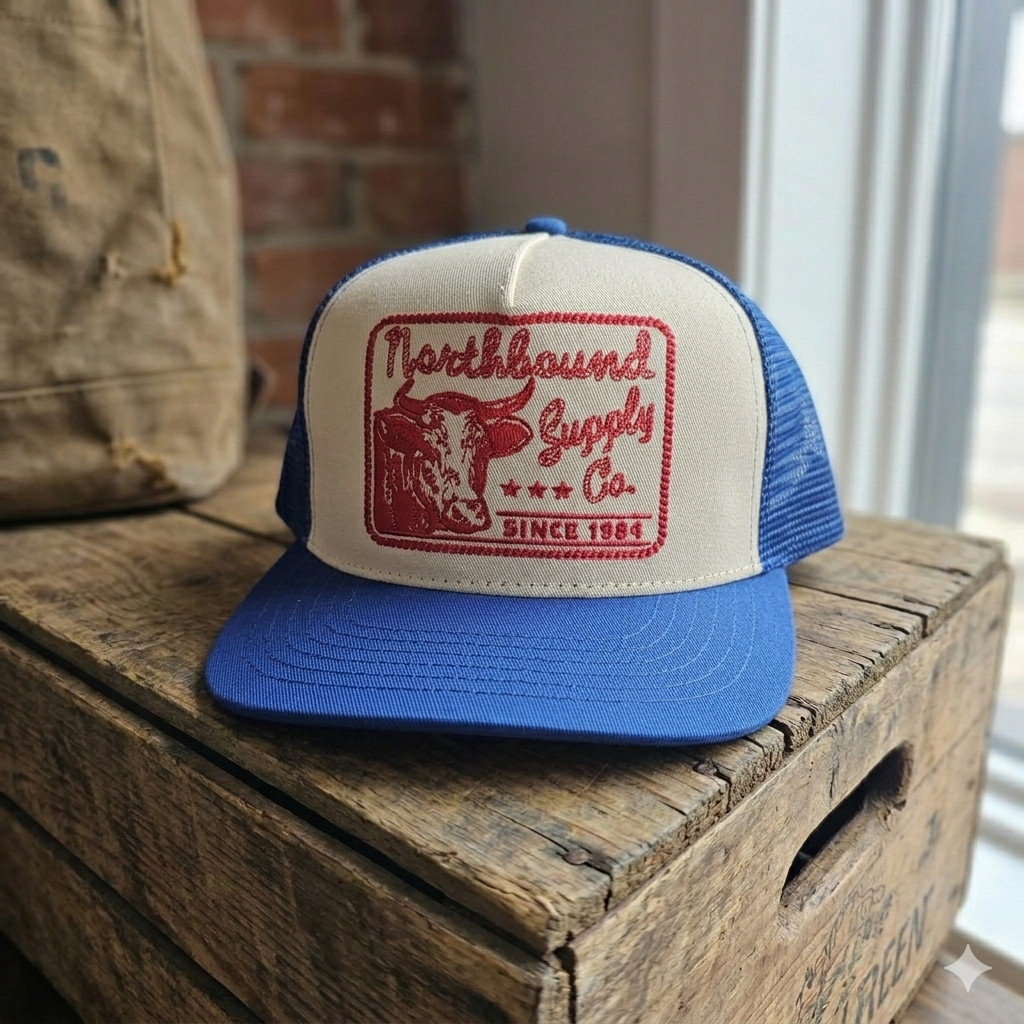 Northbound Supply Co Cattle Trucker Hat