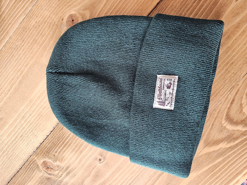 Northbound Supply Co- Canadian Wilderness Label Chunky Knit Beanie