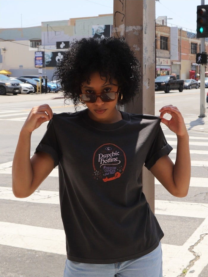 Girl Dangerous Psychic Hotline Tee