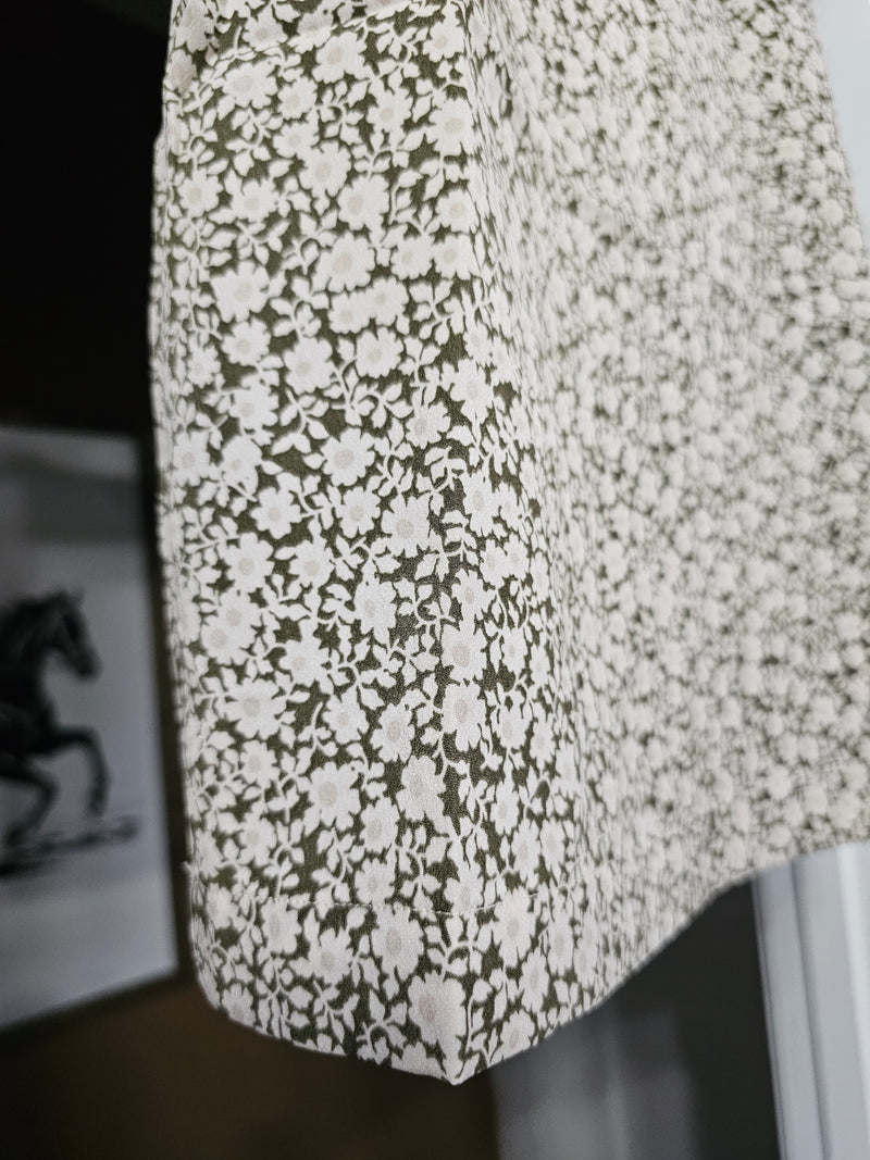 ORB Keri Woven Shell-Vintage Floral