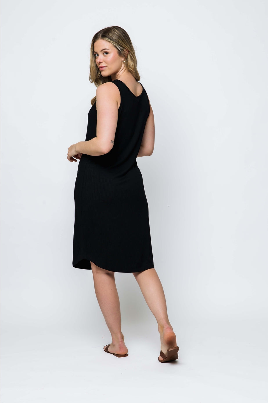Orb Liv Tank Dress - Black