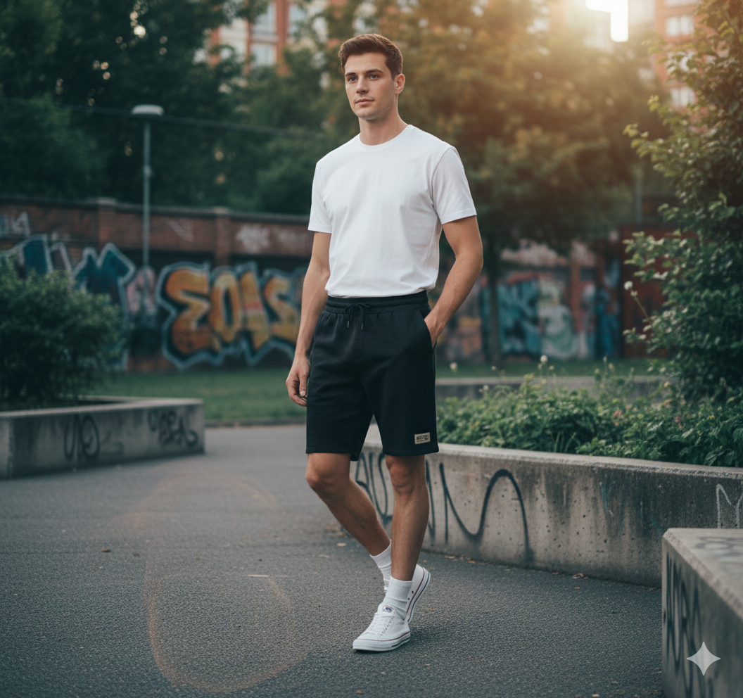 Northbound Supply Co - Black Hiker Jogger Shorts