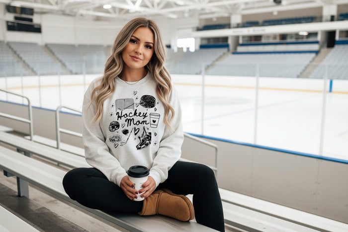 Hockey Mom Crewneck - Size Large