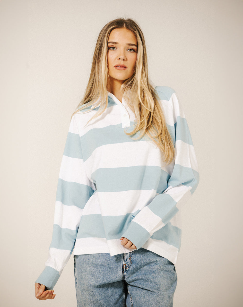 Brunette the Label Rugby Polo