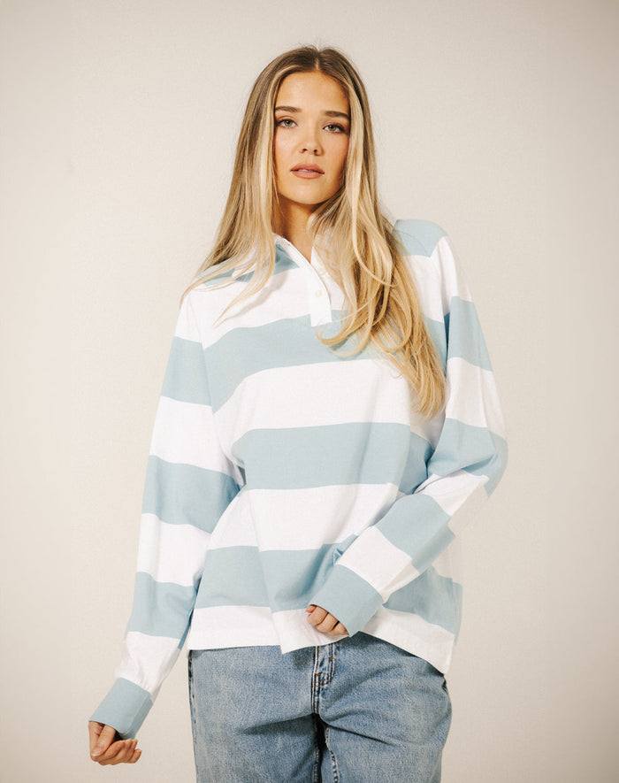 Brunette the Label Rugby Polo