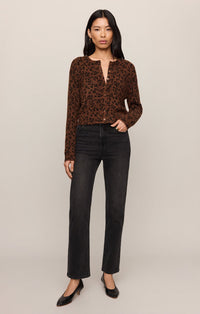 Z Supply Medina Cardigan - Leopard
