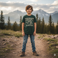Northbound Supply Co Kids Western Canada T-Shirt