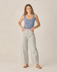 Rylee & Cru Barrel Pant Railroad Stripe