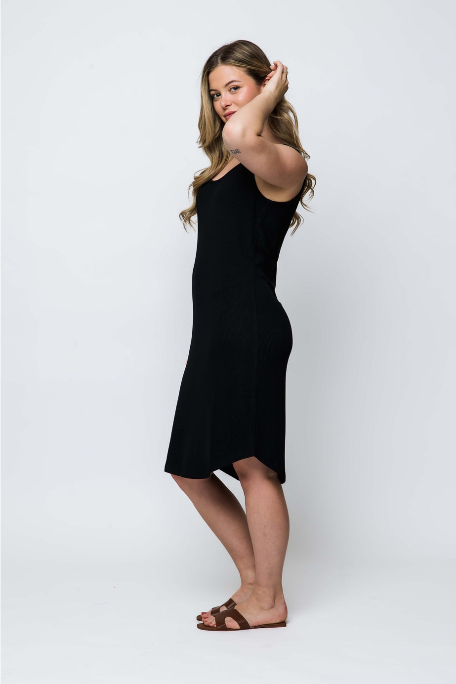 Orb Liv Tank Dress - Black