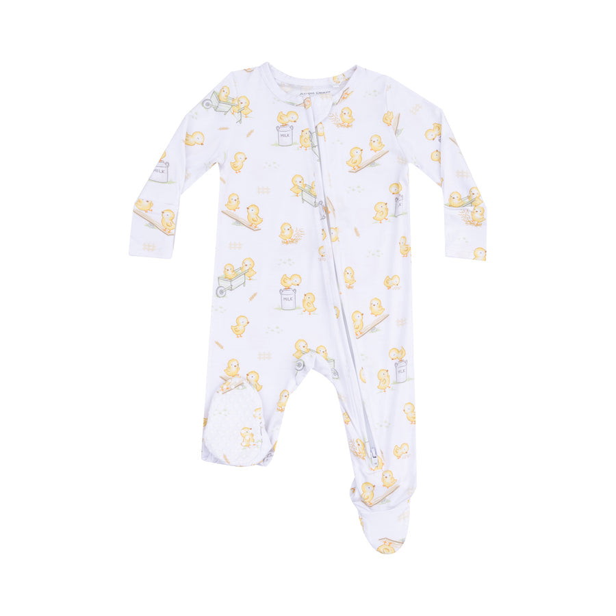 Angel Dear 2 Way Zipper Footie-Baby Chicks