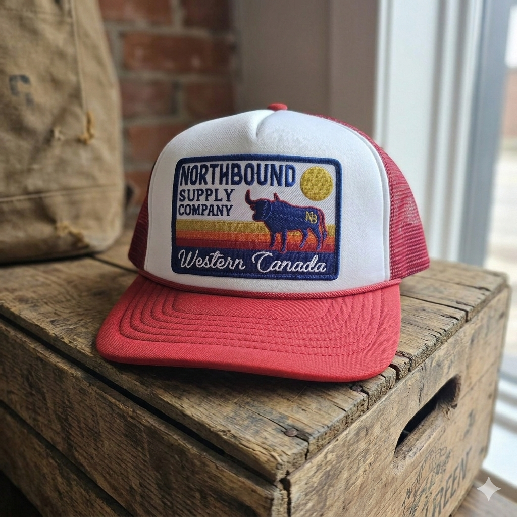 Northbound Supply Co Western Canada Trucker Hat
