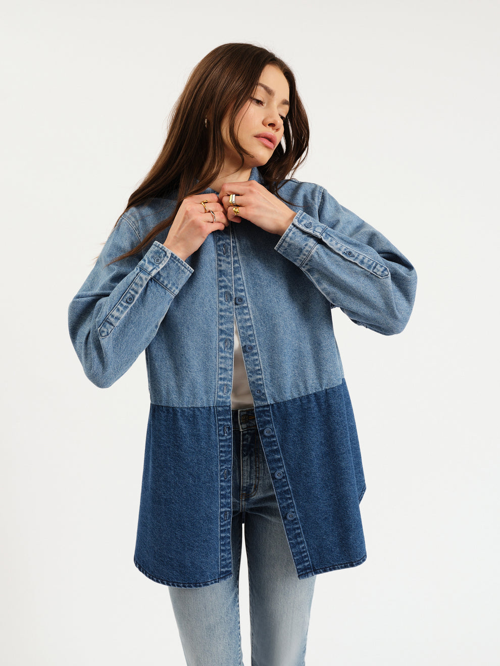 Double Time - Two Tone Shirt