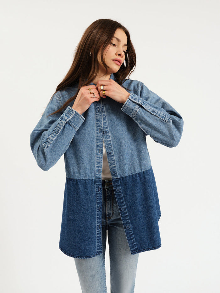Double Time - Two Tone Shirt
