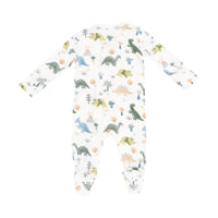 Angel Dear 2 Way Zipper Footie - Soft Dinos