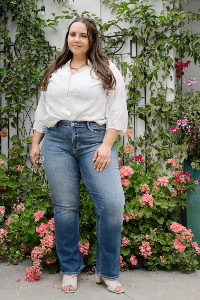 Judy Blue Jeans - Dark Wash 90's Straight Leg