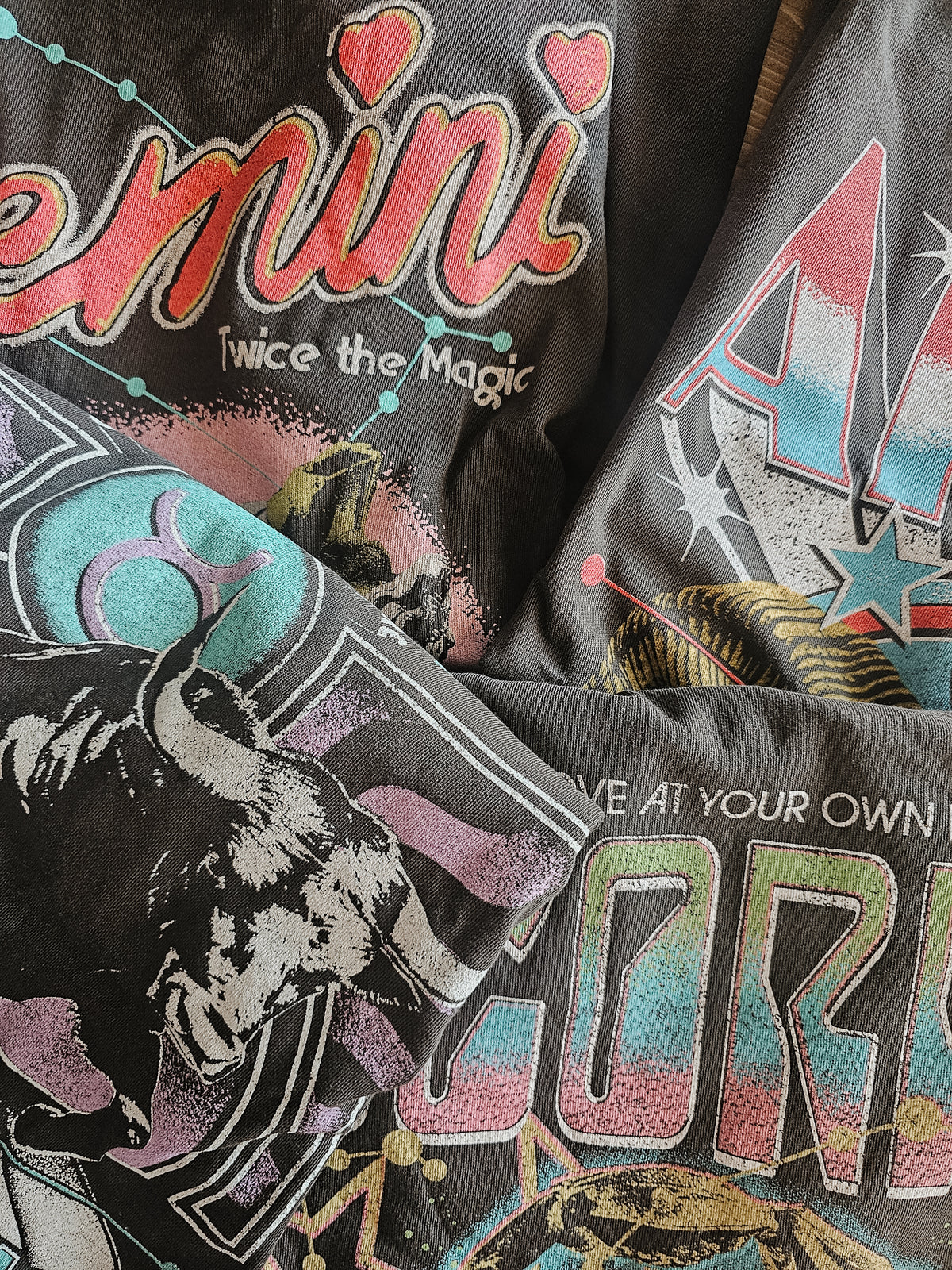 Girl Dangerous Reunion Tour Vintage Zodiac Tees