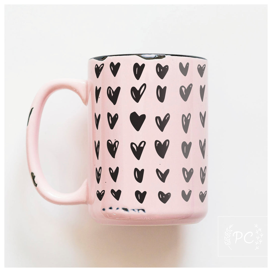 Mini Hearts Mug