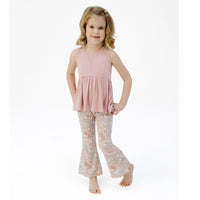 Angel Dear Tank Peplum Top + Baby Bells - Folk Paisley