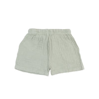 Angel Baby Shorts - Solid Muslin - Green