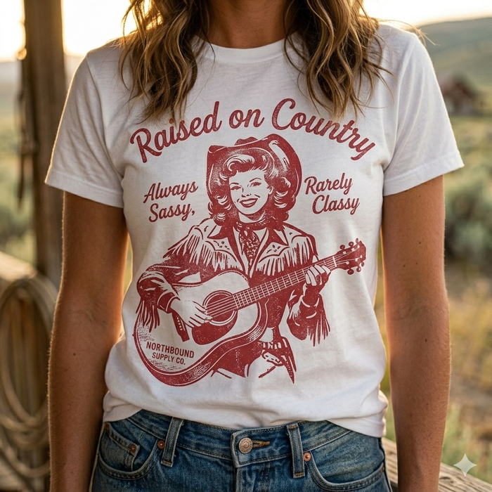 Northbound Supply Co Raised On Country T-Shirt