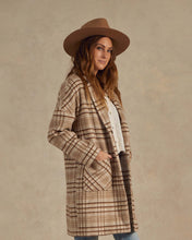 Load image into Gallery viewer, Rylee and Cru Longline Coat - Rustic Plaid
