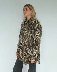 Brunette The Label Shania Jacket-Leopard